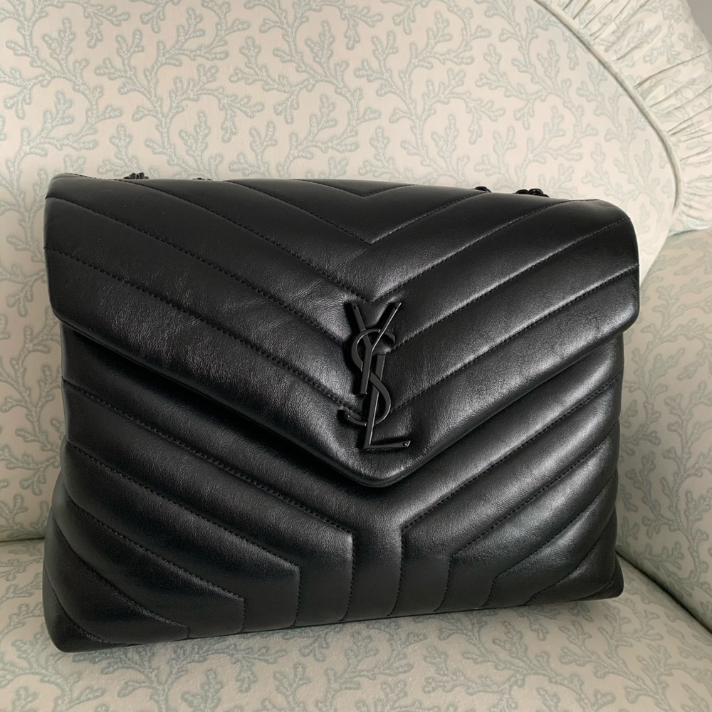 Saint Laurent medium LouLou Matelassè Leather Bag